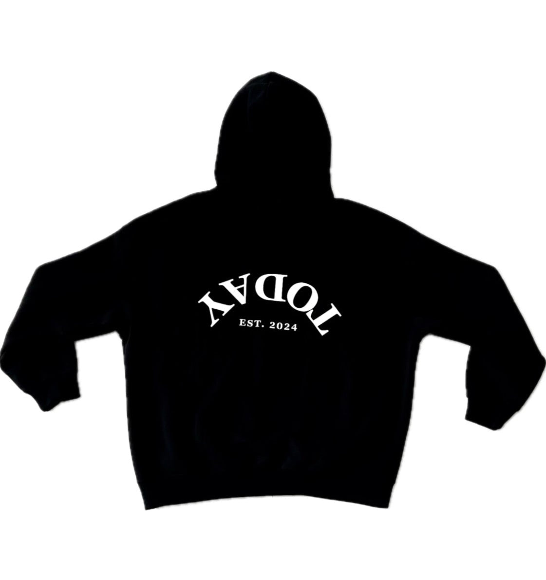The Everyday Hoodie - Black and White