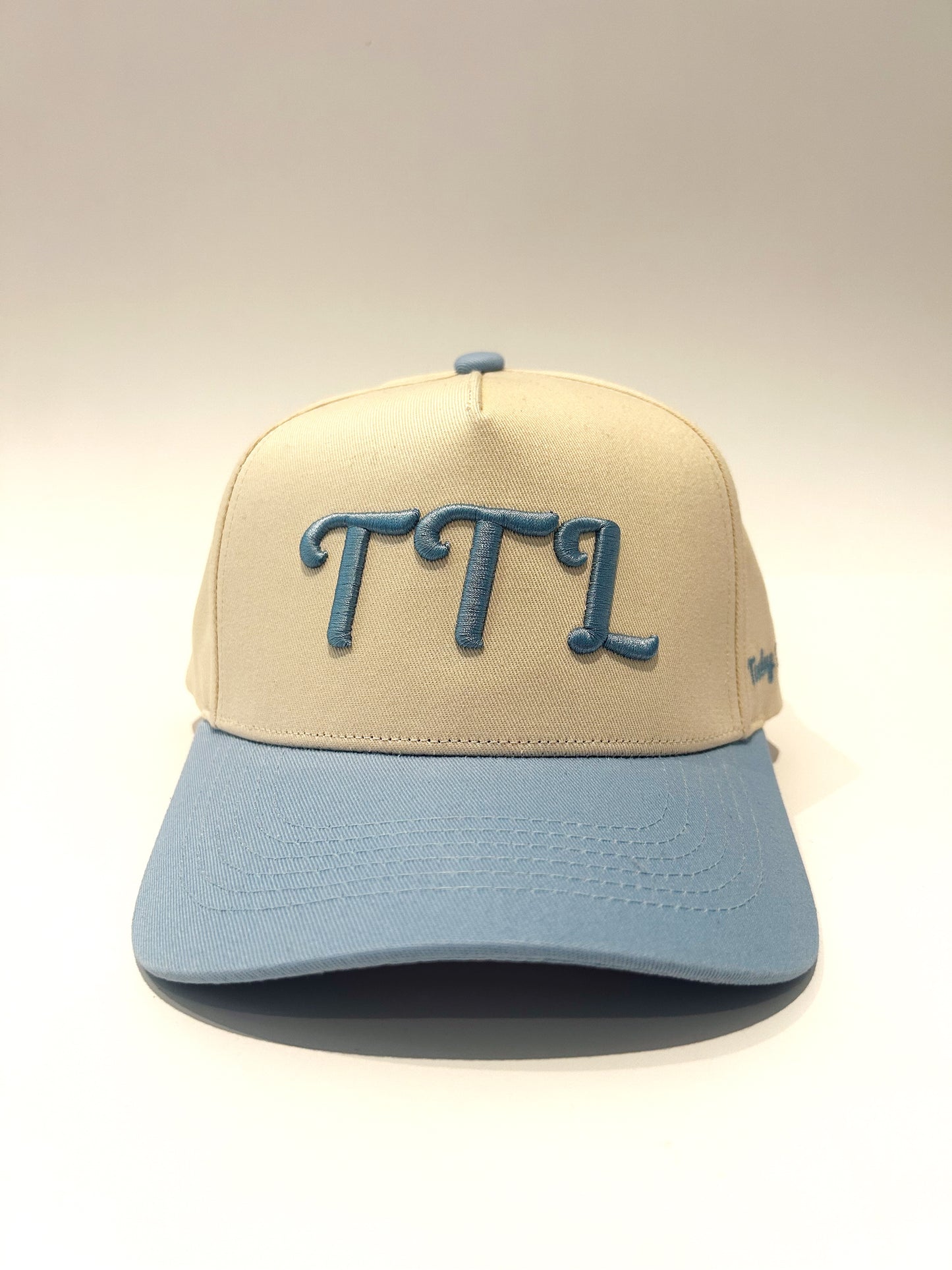 The TTL Hat - Off-white + Blue