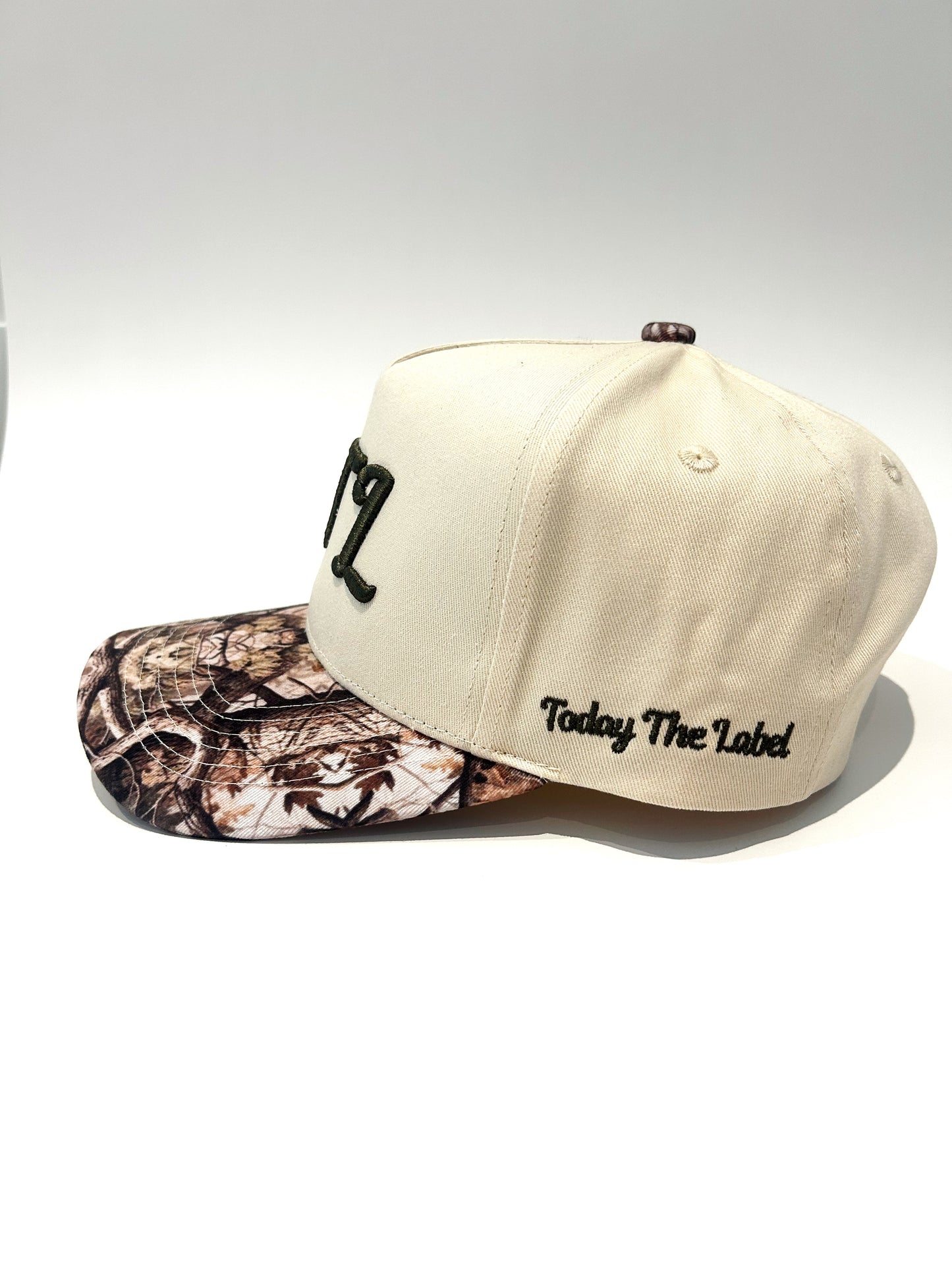 The TTL Hat - Off-White + Camo Brim