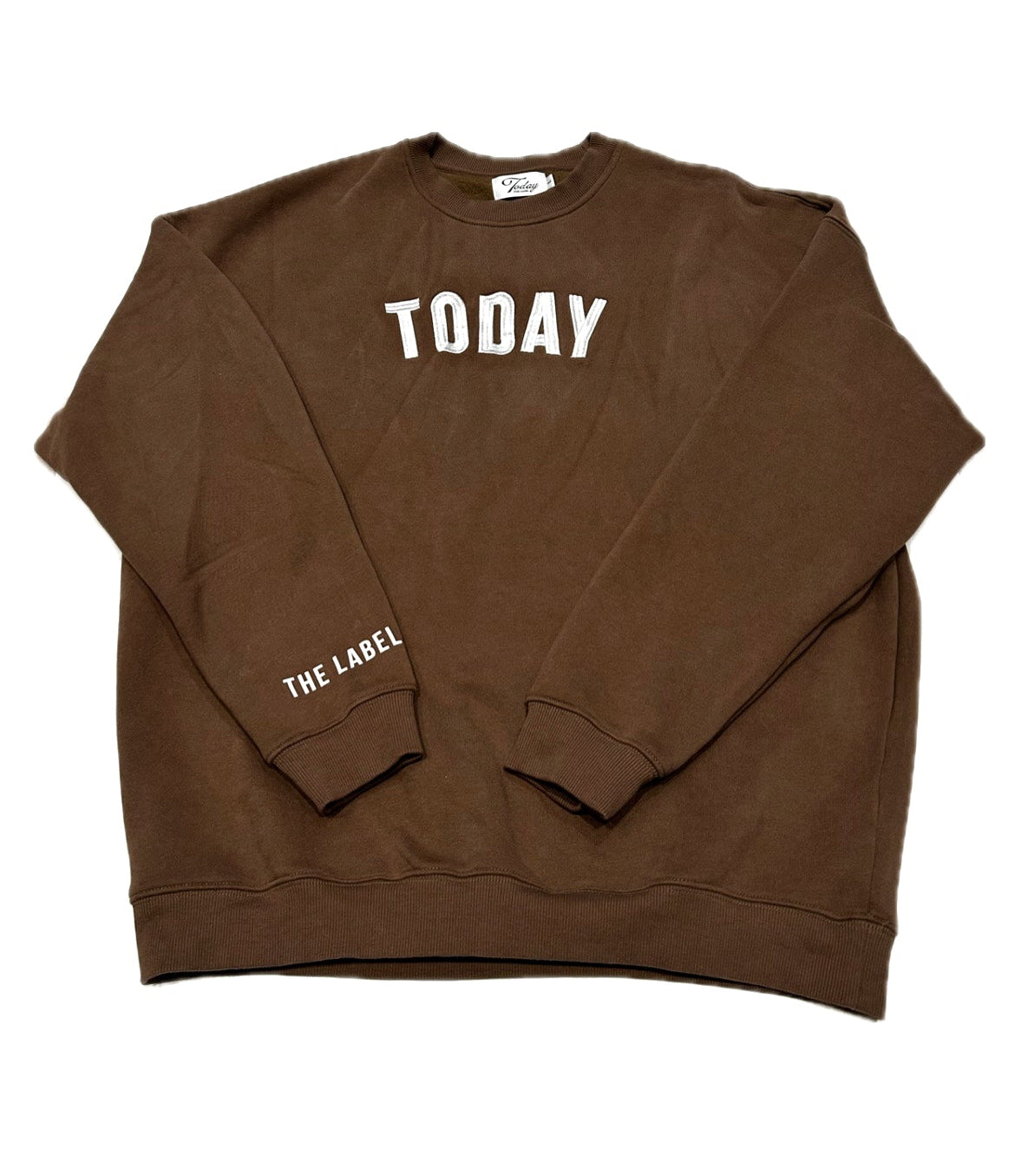 Live Today Crewneck - Brown