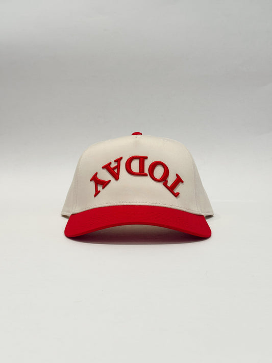 The Original Today Hat - Red / Off-white